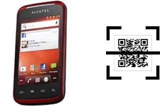 How to read QR codes on an alcatel OT-983?