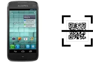 How to read QR codes on an alcatel OT-997D?