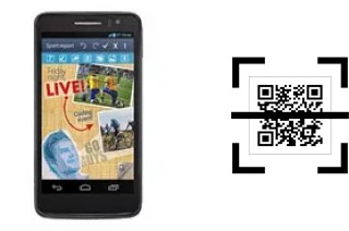 How to read QR codes on an alcatel One Touch Scribe HD?