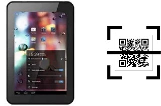 How to read QR codes on an alcatel One Touch Tab 7 HD?