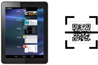 How to read QR codes on an alcatel One Touch Tab 8 HD?