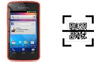 How to read QR codes on an alcatel One Touch T'Pop?