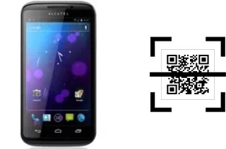 How to read QR codes on an alcatel OT-993?