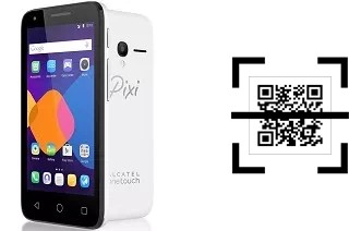 How to read QR codes on an alcatel Pixi 3 (4)?