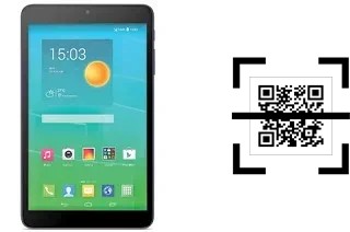 How to read QR codes on an alcatel Pixi 3 (8) 3G?