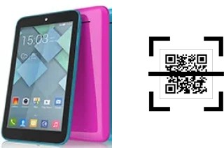 How to read QR codes on an alcatel Pixi 7?