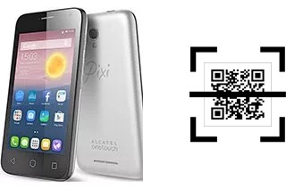 How to read QR codes on an alcatel Pixi First?