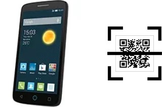 How to read QR codes on an alcatel Pop 2 (5)?