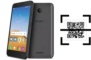 How to read QR codes on an Alcatel Tetra?