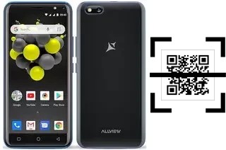 How to read QR codes on an Allview A10 Plus?