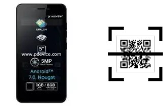 How to read QR codes on an Allview A8 Lite?