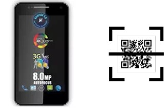 How to read QR codes on an Allview P4 AllDro?