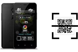 How to read QR codes on an Allview P4 Pro?