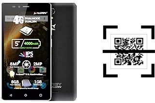 How to read QR codes on an Allview P6 Energy Lite?