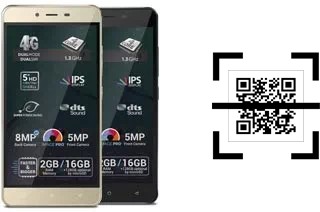 How to read QR codes on an Allview P7 Pro?