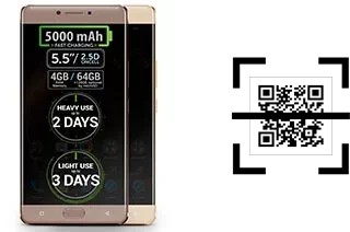 How to read QR codes on an Allview P9 Energy?