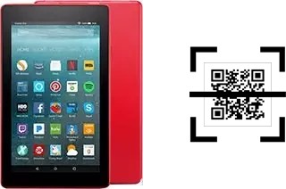 How to read QR codes on an Amazon Fire 7 (2017)?