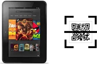 How to read QR codes on an Amazon Kindle Fire HD?