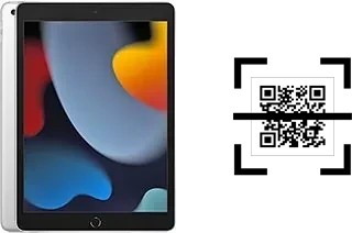 How to read QR codes on an Apple iPad 10.2 (2021)?