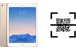 How to read QR codes on an Apple iPad Air 2?