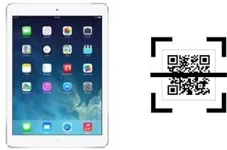 How to read QR codes on an Apple iPad Air?