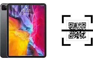 How to read QR codes on an Apple iPad Pro 11 (2020)?