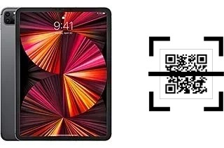 How to read QR codes on an Apple iPad Pro 11 (2021)?