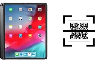 How to read QR codes on an Apple iPad Pro 12.9 (2018)?