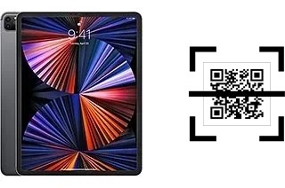 How to read QR codes on an Apple iPad Pro 12.9 (2021)?