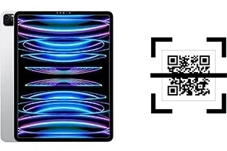 How to read QR codes on an Apple iPad Pro 12.9 (2022)?