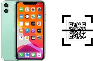 How to read QR codes on an Apple iPhone 11?