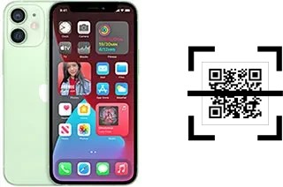 How to read QR codes on an Apple iPhone 12 mini?