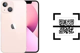 How to read QR codes on an Apple iPhone 13 mini?