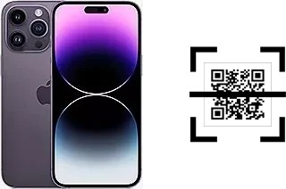 How to read QR codes on an Apple iPhone 14 Pro Max?