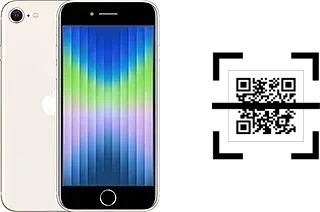 How to read QR codes on an Apple iPhone SE (2022)?