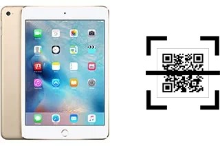 How to read QR codes on an Apple iPad mini 4 (2015)?