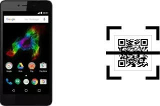 How to read QR codes on an Archos 50 Platinum 4G?