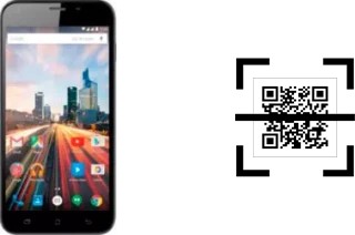 How to read QR codes on an Archos 55 Helium+?