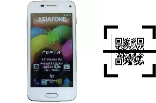 How to read QR codes on an Asiafone AF9890?