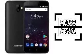 How to read QR codes on an Assistant AS-502 Shot?