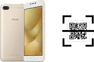 How to read QR codes on an Asus Zenfone 4 Max ZC520KL?