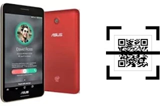 How to read QR codes on an Asus Fonepad 7 FE375CXG?