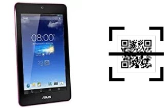 How to read QR codes on an Asus Memo Pad HD7 16 GB?