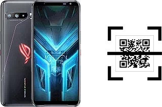 How to read QR codes on an Asus ROG Phone 3 ZS661KS?