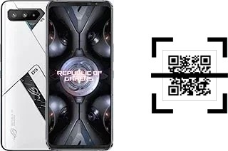 How to read QR codes on an Asus ROG Phone 5 Ultimate?