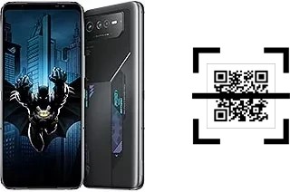 How to read QR codes on an Asus ROG Phone 6 Batman Edition?