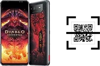 How to read QR codes on an Asus ROG Phone 6 Diablo Immortal Edition?