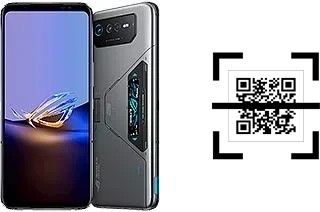 How to read QR codes on an Asus ROG Phone 6D Ultimate?