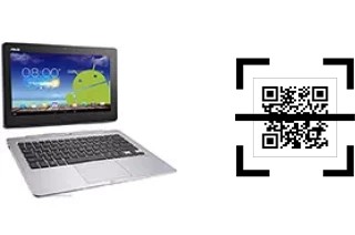 How to read QR codes on an Asus Transformer Book Trio?