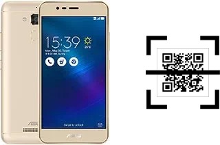 How to read QR codes on an Asus Zenfone 3 Max ZC520TL?